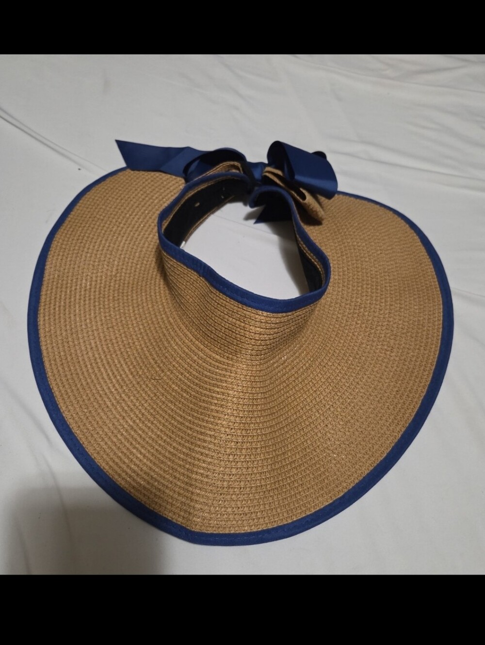 MSC women's straw summer sun visor hat #30